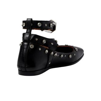 Free People Mystic Diamante Flat Black OB1786894-0010 Womens