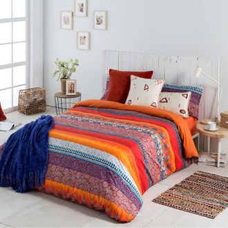 COTTON ARTEAN Funda n&oacute;rdica algod&oacute;n multicolor Cama de 200 ( 280x260 ) Cama de 200