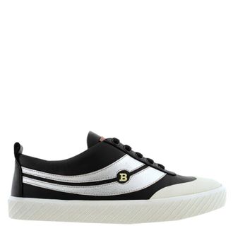 Bally Shennon Leather Low-Top Sneakers, Brand Size 38 ( US Size 7.5 )