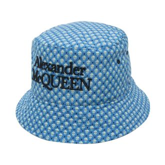 Alexander McQueen Hombre, Accesorios, Azul, Talla: M