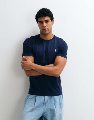 Polo Ralph Lauren T-shirt slim fit blu navy