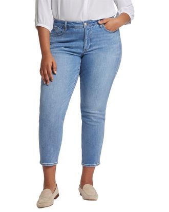 NYDJ Nydj Plus Stella Crescent Shore Tapered Jean