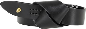 Isabel Marant Cintur&oacute;n de piel Lassio - Accessories - Mujer - Negro - M