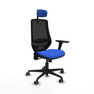 Piqueras y Crespo Piqueras Y Crespo Silla Ergon&oacute;mica Azul Para Oficina