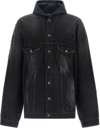 Balenciaga Mens Hybrid Jacket