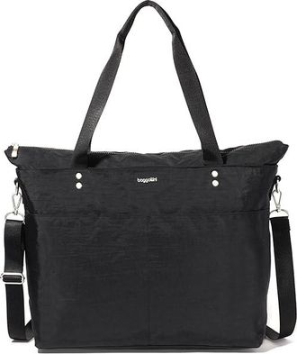 Baggallini Carryall Laptop Tote Tote Handbags Black, Nylon