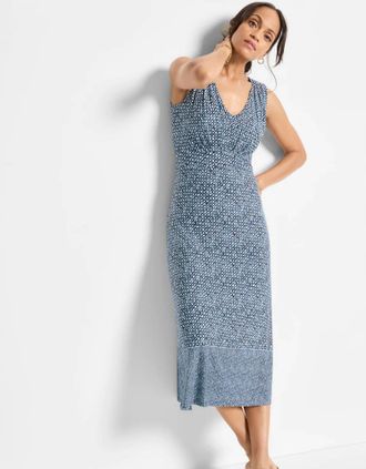 Nic+Zoe Emma Midi Dress In Coastal Geo