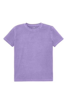 primary Adult Easy Crewneck Tee in Garment Dye Iris at Nordstrom, Size Xx-Large
