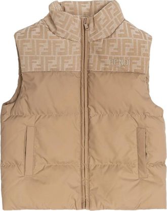Fendi Logo Quilted Jacket