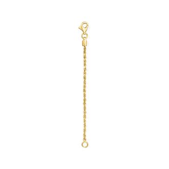 Ross-Simons 2mm 14kt Yellow Gold Rope-Chain Necklace Extender