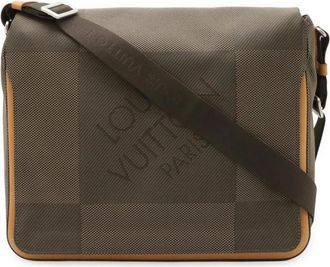 Louis Vuitton Pre-owned Cross Body Bags, female, Brown, Size: ONE SIZE Pre-owned Textile Reporter Bag