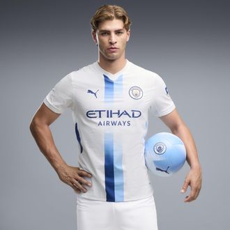 Puma Maglia Third Manchester City Authentic 26/27 da uomo, Abbigliamento, Bianco, 3XL