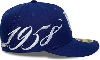 New Era Mens Fitted Cap 59fifty Dark Blue Crown Hat