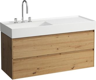 Laufen Laufen Lani Para Kartell Mueble Bajo Lavabo, 2 Cajones