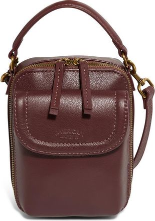 American Leather Co. Tribeca Leather Crossbody Bag in Cordovan at Nordstrom Rack