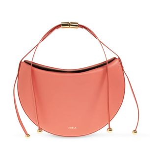 Furla Moonstone Medium Handtas - Dames - Handtassen - Roze - ONE Size - Leer - Tassen