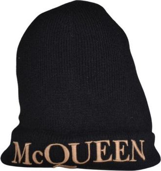 Alexander McQueen Alexander McQueen Bonnet Zwart