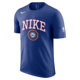 Nike Philadelphia 76ers Essential Nike Mens NBA T-Shirt in Blue | HQ0537-495