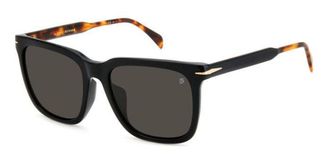 David Beckham DB 1120/F/S Asian Fit WR7/IR Mens Sunglasses Black Size 56