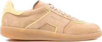 Santoni Suede Sneakers