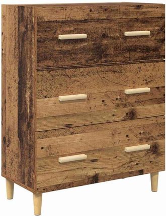 vidaXL Sideboard Old wood 34 x 69.5 x 90 cm Engineered wood vidaXL