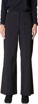 Habitat City Wide Leg Pants In Black