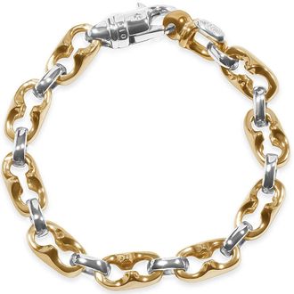 Pompeii3 Mens Link 14k Gold (50gram) or Platinum (80gram) 9mm Bracelet 8.75