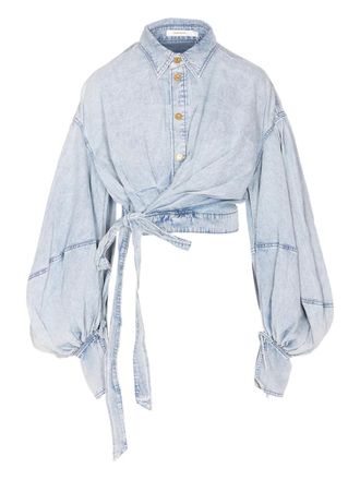 Zimmermann Denim blouse - Blauw