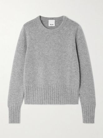Allude Pullover In Cashmere - Grigio
