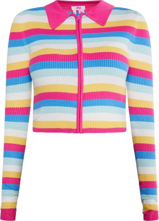 Mymo Kort vest Dames Roze Veelkleurig