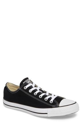 Converse Chuck Taylor All Star Low Top Sneaker in Black at Nordstrom, Size 10.5