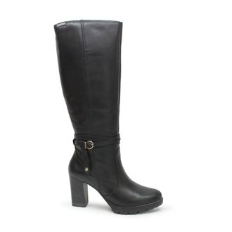 Pikolinos Connelly W7M-9584 Leather Womens Knee High Boots - Black - Size:UK 6-6.5
