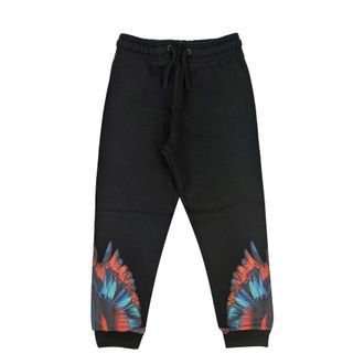 Marcelo Burlon Pantalone sportivo - male - Marcelo Burlon - Sweatpants - Black - 12 Y - Kids