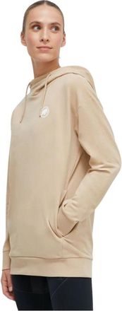 Mammut ML Hoody Original - Dames - Sportshirts - Beige - S - Katoen - Fitness