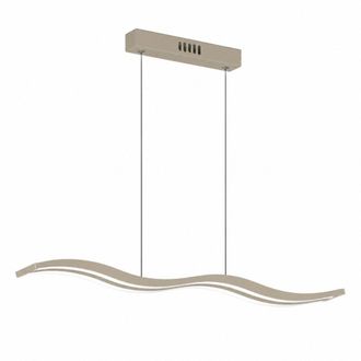 Top-Light Lampadario Led Top Light Double Wave 1178s Sa Dimmerabile Metallo Acrilico