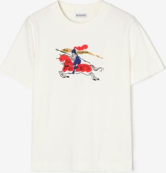 Burberry EKD Cotton T-shirt, Size: XXS