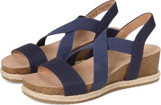 Life Stride Breeze Womens Wedge Shoes Navy : 9.5 M (B), Faux Leather