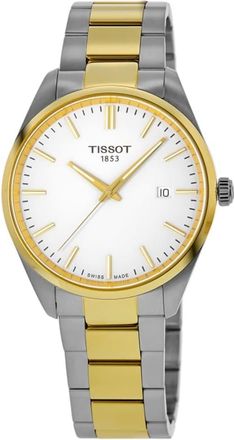 Tissot PR 100 Quartz White Dial Stainless Steel Mens Watch T150.410.22.011.00