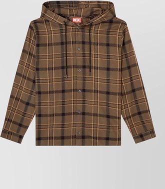 Diesel hooded shirt