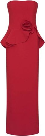 Rotate Party Kleedjes - Dames - Feestkleedjes - Rood - 2XS - Kleedjes