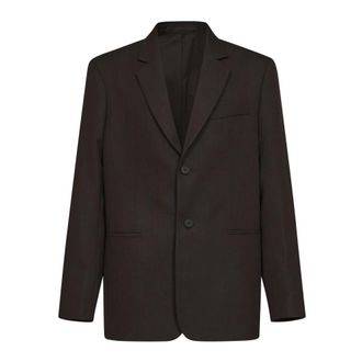 STUDIO NICHOLSON Roversi Jacket - male - Studio Nicholson - Blazers - Brown - M - Jackets