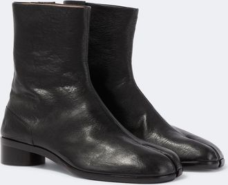 Maison Margiela Tabi leather ankle boots