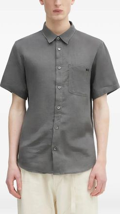 A.P.C. Overhemd met borstzak - Grijs