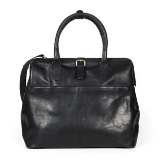 Howard London Laptop Bag Ken - Heren - Laptoptassen - Bruin - ONE Size - Leer - Tassen