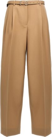 Jil Sander Gabardine Belt Pants