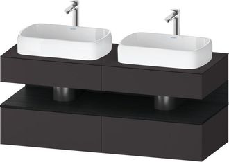 Duravit Duravit Qatego Consola Mueble Bajo Lavabo, 2 Extensiones, 2