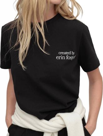 Favorite Daughter Erin Foster Tee In Black