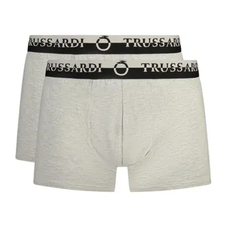 Trussardi Bottoms, male, Gray, Size: 2XL Boxer Shorts