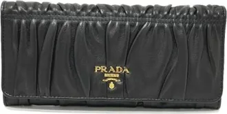 Prada Pre-owned Wallets, female, Black, Size: ONE SIZE Pre-owned Wallet