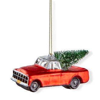 Tag Vintage Car Christmas Tree Ornament Multicolor Holiday Decor in Multicolored at Nordstrom
